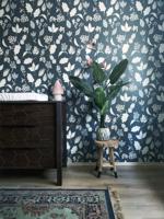 Behang Into Fall Rol Darkblue