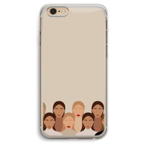 Girls girls girls: iPhone 6 Plus / 6S Plus Transparant Hoesje