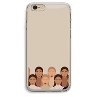 Girls girls girls: iPhone 6 Plus / 6S Plus Transparant Hoesje