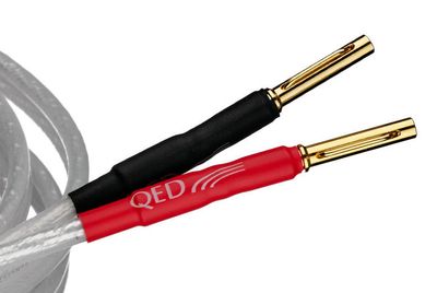 QED Performance XT25 Speakerkabel incl Connectoren ( 5M, set prijs voor 2 speakers )