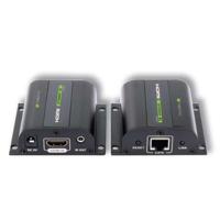 Techly IDATA EXT-E70I audio/video extender AV-zender & ontvanger Zwart