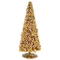 Daan Kromhout Kerstboom sparkle berry zand/goudkleurig 50 cm | 4 stuks