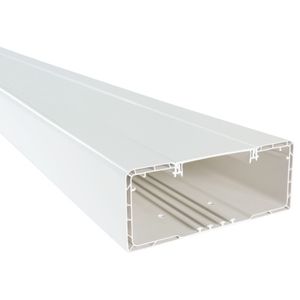 Wandgoot 170x70 wit RAL9010 kabelgoot Canalit