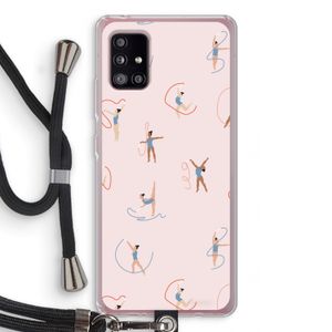 Dancing #3: Samsung Galaxy A51 5G Transparant Hoesje met koord