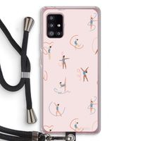 Dancing #3: Samsung Galaxy A51 5G Transparant Hoesje met koord