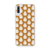 Uilen: Samsung Galaxy A70 Transparant Hoesje