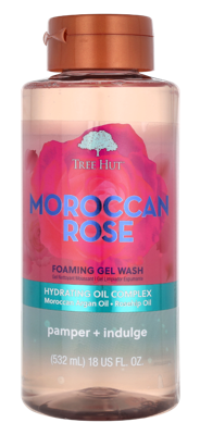 Tree Hut Moroccan Rose Foaming Gel Wash 532 ml