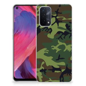 OPPO A93 5G TPU bumper Army Dark