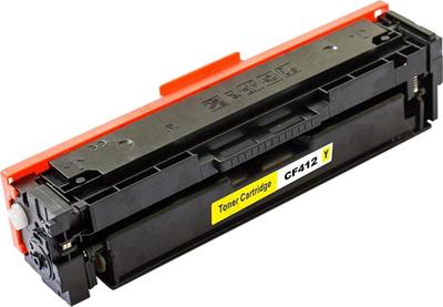 Huismerk HP 410A (CF412A) toner geel