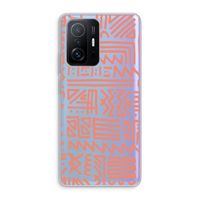Marrakech Pink: Xiaomi 11T Transparant Hoesje