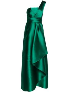 Alberta Ferretti robe longue Mikado - Vert