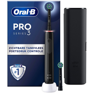 Oral-B PRO 3 3500 Black Cross Action + Reisetui