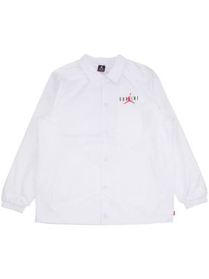 Supreme x Jordan veste teddy - Blanc