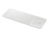 Samsung Wireless Charger Trio Pad EP-P6300 wit - thumbnail