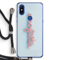 #nofilter: Xiaomi Mi Mix 3 Transparant Hoesje met koord