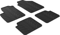 Rubbermatten passend voor Fiat 500 2013- (T-Design 4-delig) GL0148