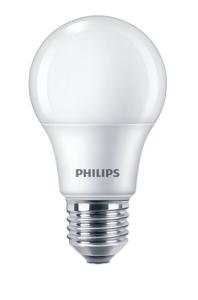 PHILIPS - LED Lamp E27 - Corepro LEDbulb E27 Peer Mat 8W 806lm - 840 Natuurlijk Wit 4000K Vervangt 60W