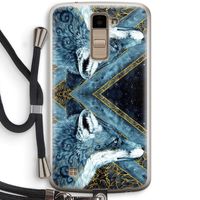 Golden Fox: LG K10 (2016) Transparant Hoesje met koord
