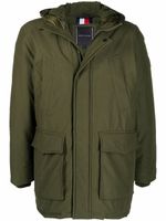 Tommy Hilfiger parka Rockie Dry Wax à capuche - Vert - thumbnail