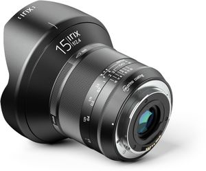 Irix Blackstone, 15mm f/2.4 SLR Ultra-groothoeklens Zwart