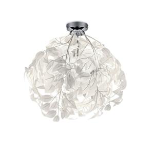 Trio Plafondlamp met blaadjesLeavy 38cm grijswit - R60461001