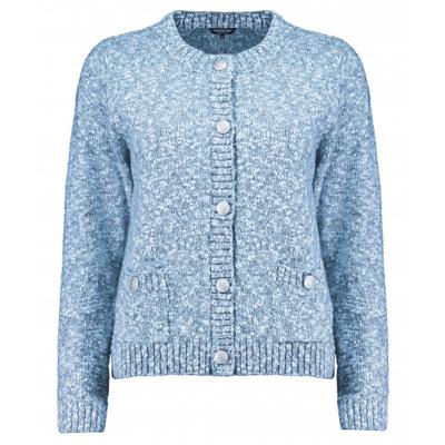 Bloomings - Blauw | Dames | Vest | Blauw | XXL | regular | Kamst mode