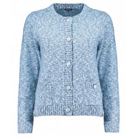 Bloomings - Blauw | Dames | Vest | Blauw | XXL | regular | Kamst mode