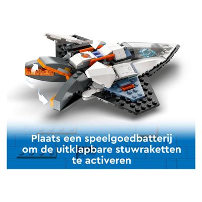 LEGO city 60430 interstellair ruimteschip