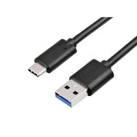 REEKIN USB-laadkabel USB-A stekker, USB-C stekker 1.00 m Zwart 82634