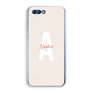 Strawberry Milkshake: Honor 10 Transparant Hoesje
