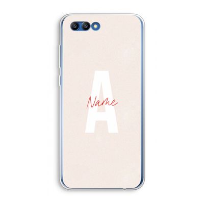Strawberry Milkshake: Honor 10 Transparant Hoesje