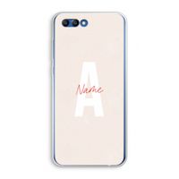 Strawberry Milkshake: Honor 10 Transparant Hoesje