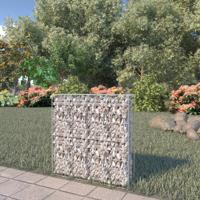 Schanskorfmuur met deksels 80x20x100 cm gegalvaniseerd staal