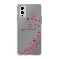 Kusjes: OnePlus 9 Transparant Hoesje
