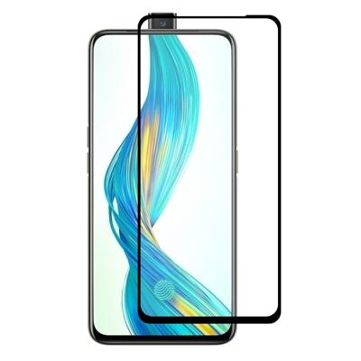ENKAY Hat-Prins volledige lijm 0.26 mm 9H 2.5 D gehard glas volledige dekking film voor OPPO Realme X