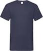 Fruit Of The Loom F270 Valueweight V-Neck T - Deep Navy - 3XL