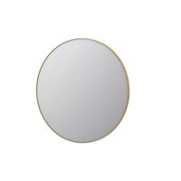 INK SP15 Spiegel - 120x4x120cm - rond - verzonken in aluminium kader - aluminium Mat goud 8408592