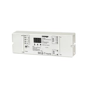 LED Triac-DMX dimmer 2 kanalen 100-240V Fase dim