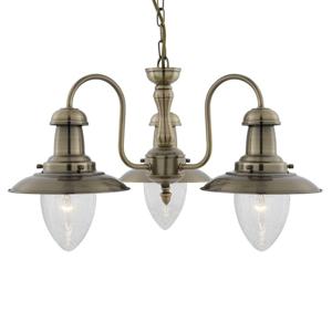 Searchlight Antieke hanglamp Fisherman 5333-3AB