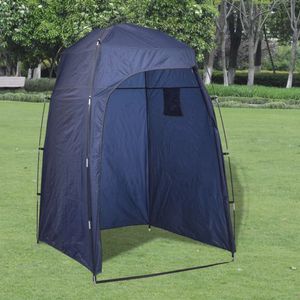 VidaXL Douche-/wc-/omkleedtent blauw