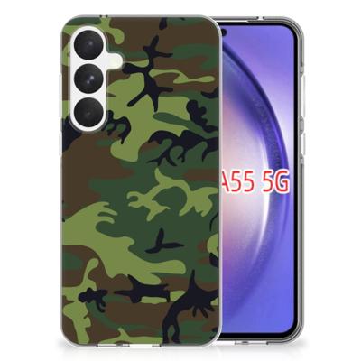 Samsung Galaxy A55 | TPU bumper | Army Dark