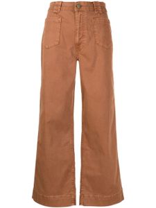 FRAME jean ample Utility - Marron