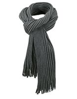 Myrtle Beach MB7989 Ribbed Scarf