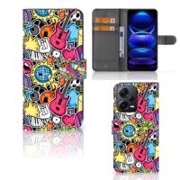 Xiaomi Poco X5 Pro | Note 12 Pro 5G | Wallet Case | met Pasjes | Punk Rock