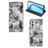 Mobiel BookCase OnePlus 9 Skulls Angel - thumbnail