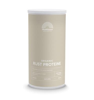 Rijst proteine naturel vegan 80% bio