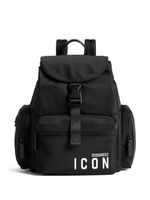 DSQUARED2 Icon multi-pocket backpack - Noir - thumbnail