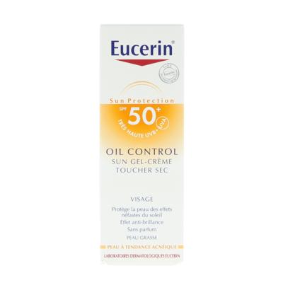 Eucerin Sun Oil Control Gel-Crème Dry Touch SPF50+ 50 ml Eucerin Sun Oil Control Gel-Crème Dry Touch SPF50+ 50 ml