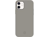 Valenta Valenta Leather Back Cover Snap Luxe Apple iPhone 12 Mini Grey