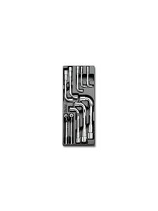 Beta Harde voorgevormde inzetbakken met assortiment gereedschap T77 - 024240077